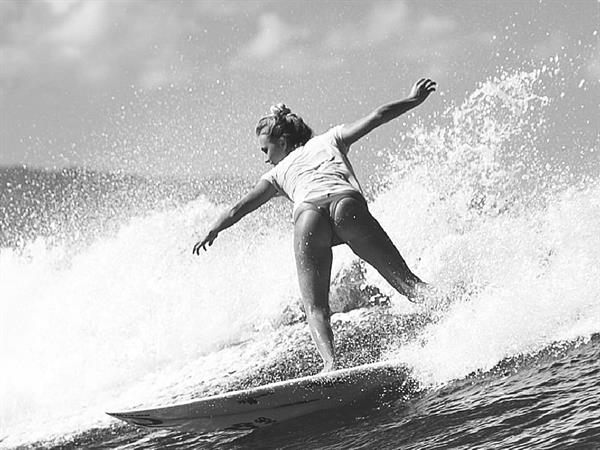 Alana Blanchard in a bikini - ass