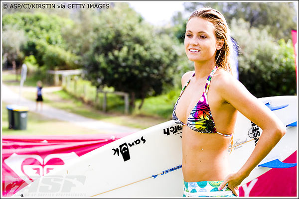 Alana Blanchard in a bikini