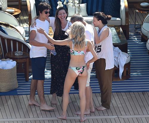 Josie Canseco in a bikini