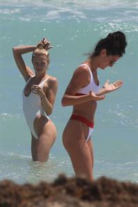 Josie Canseco in a bikini