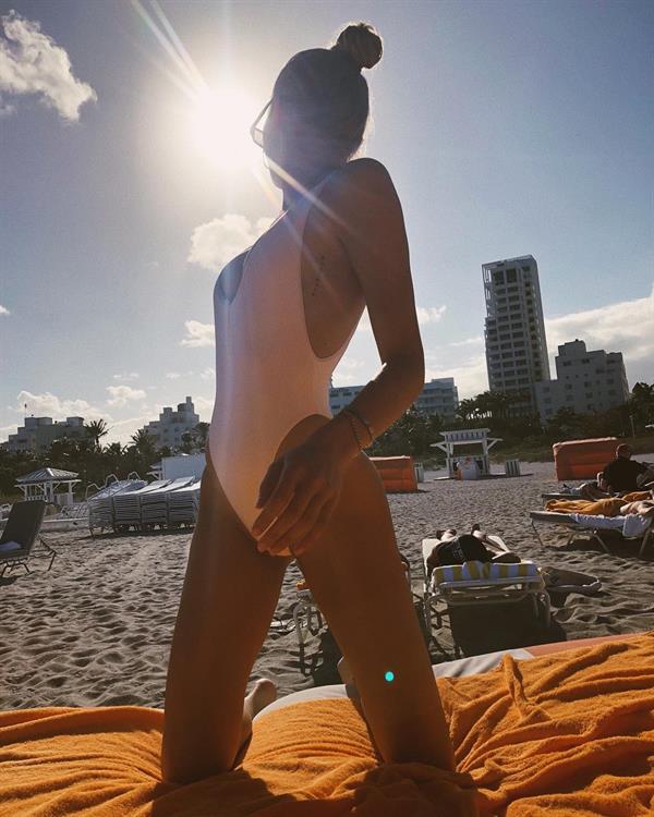 Josie Canseco in a bikini
