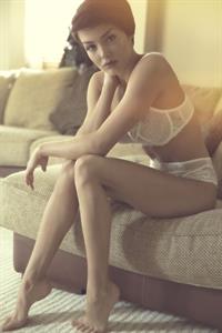 Rosie Robinson in lingerie