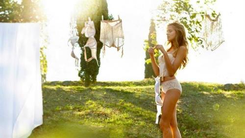 Tanya Mityushina in a bikini