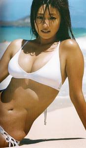 Kyoko Fukada in a bikini