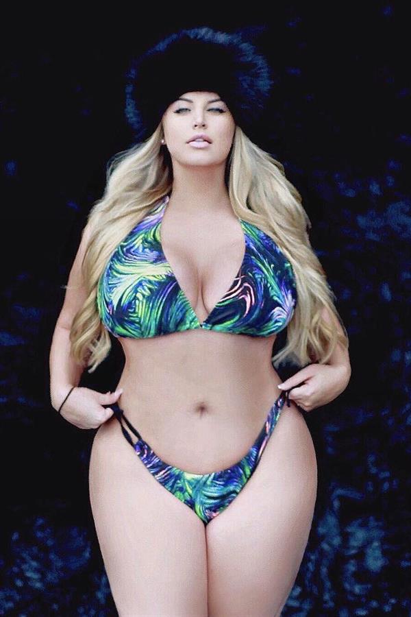 Ashley Alexiss in a bikini