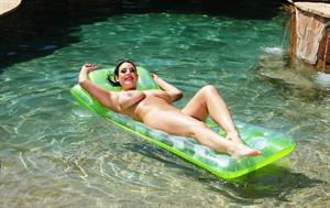 Angela White Nude Pictures Angela White looking good in a pool