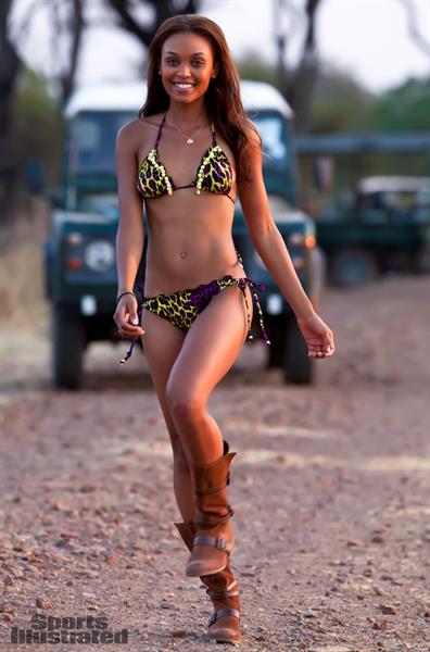 Kirby Griffin in a bikini