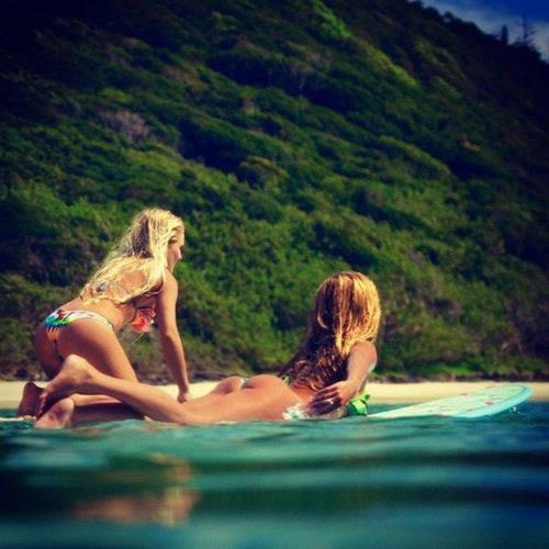 Anonymous in a bikini - ass