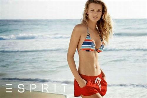 Edita Vilkeviciute in a bikini