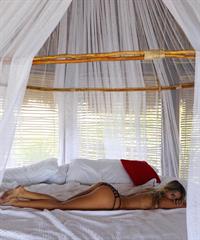 Sarah Kohan in a bikini