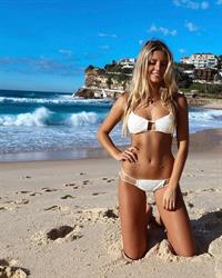 Sarah Kohan in a bikini