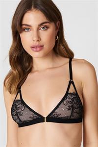 Maja Krag in lingerie