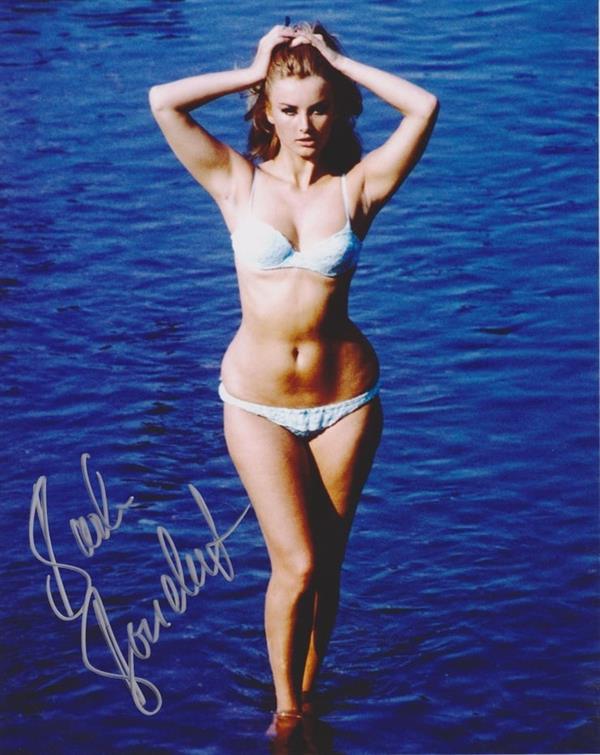 Barbara Bouchet in a bikini