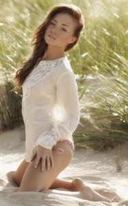 Elizabeth Tobar in lingerie