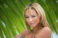 Emily Scott in a bikini