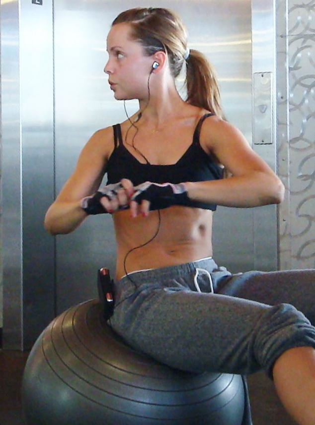 Mena Suvari in a bikini