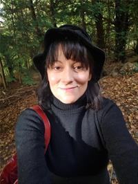 Kika Terremoto taking a selfie