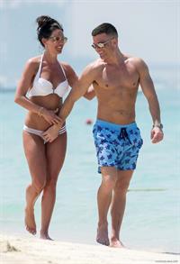 Kathy Lloyd in a bikini