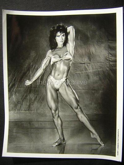 Rachel McLish in a bikini