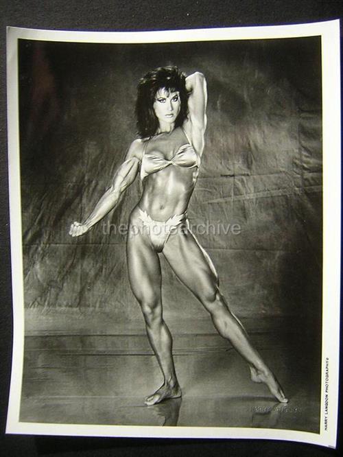 Rachel McLish in a bikini