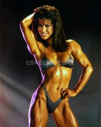 Rachel McLish in a bikini