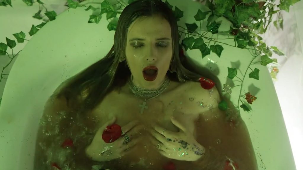 Pictures from Bella Thorne's  Thorne By Bella  shop.  November 2018