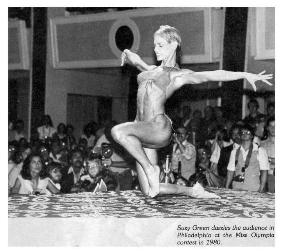 Suzy Green in a bikini