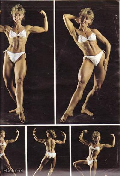 Kike Elomaa in a bikini