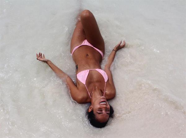 Aisha Jade in a bikini