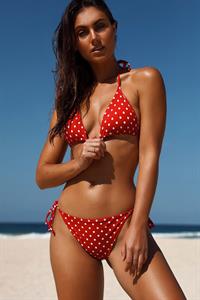 Stephanie Rayner in a bikini