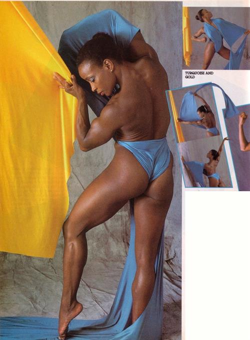 Carla Dunlap-Kaan in a bikini