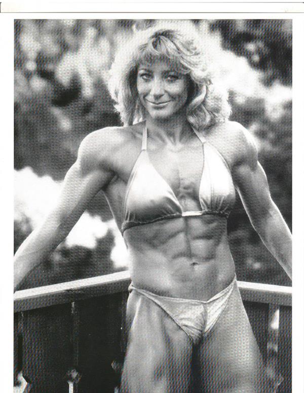 Kay Baxter in a bikini