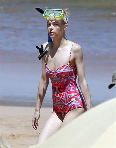 Jaime King in a bikini