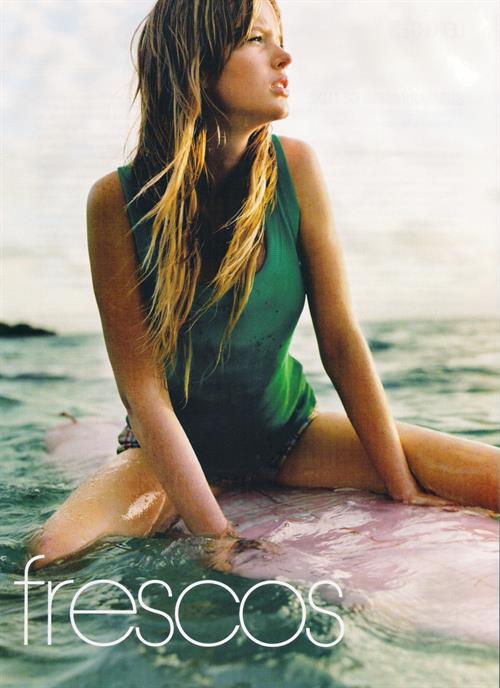 Anne Vyalitsyna in a bikini