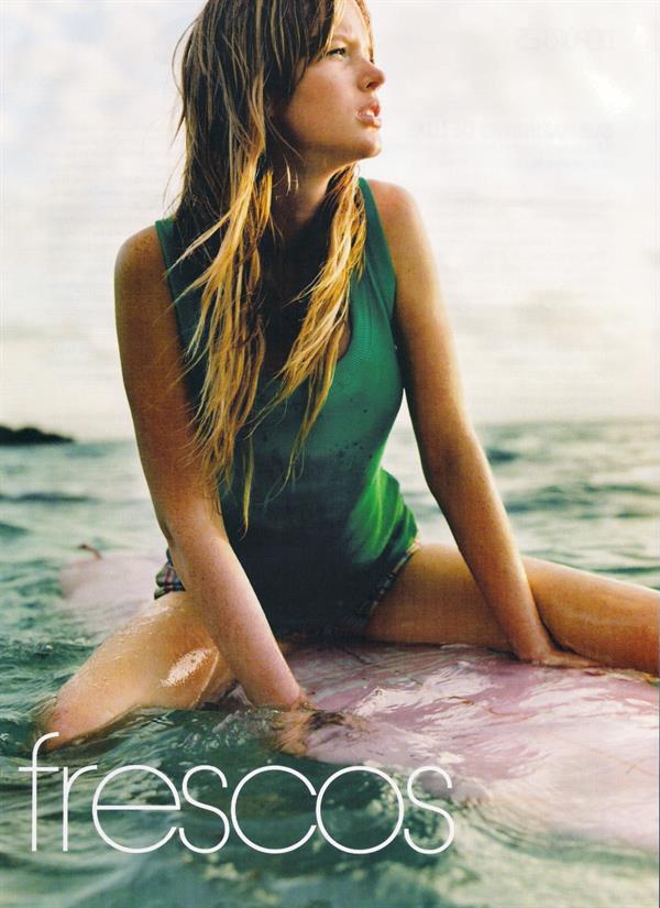 Anne Vyalitsyna in a bikini
