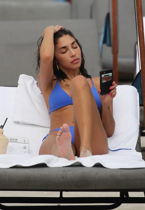 Chantel Jeffries in a bikini