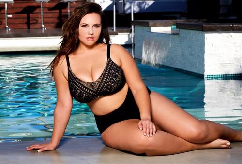 Anna Krylova in a bikini