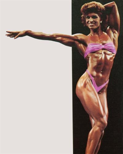 Marjo Selin in a bikini