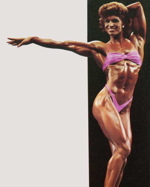 Marjo Selin in a bikini