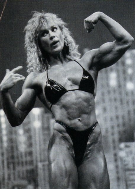 Cory Everson in a bikini