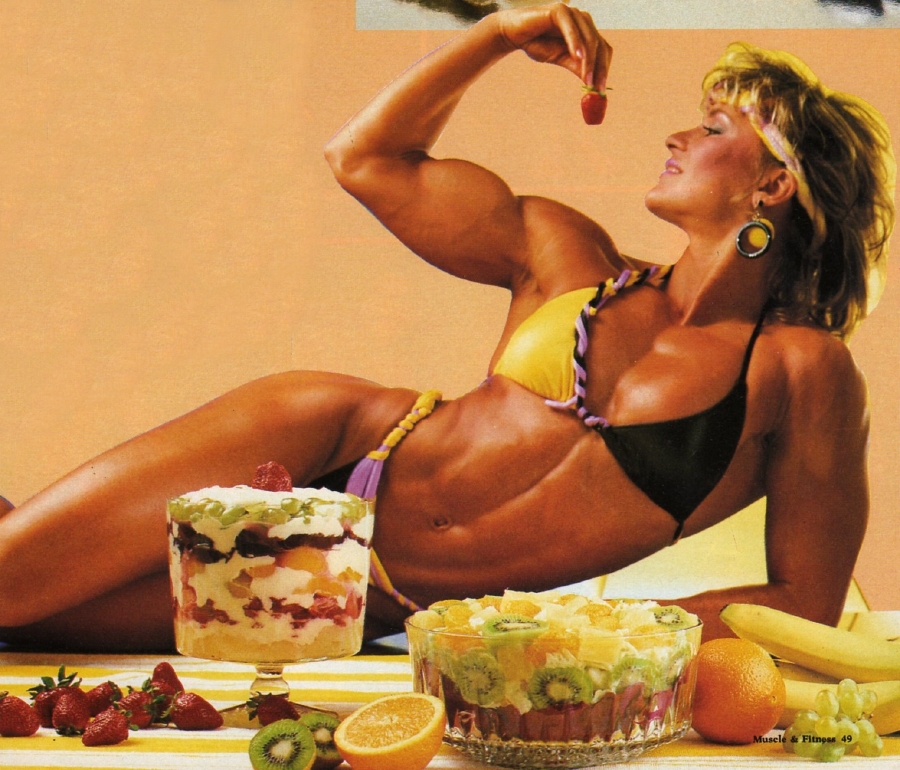 Cory Everson in a bikini