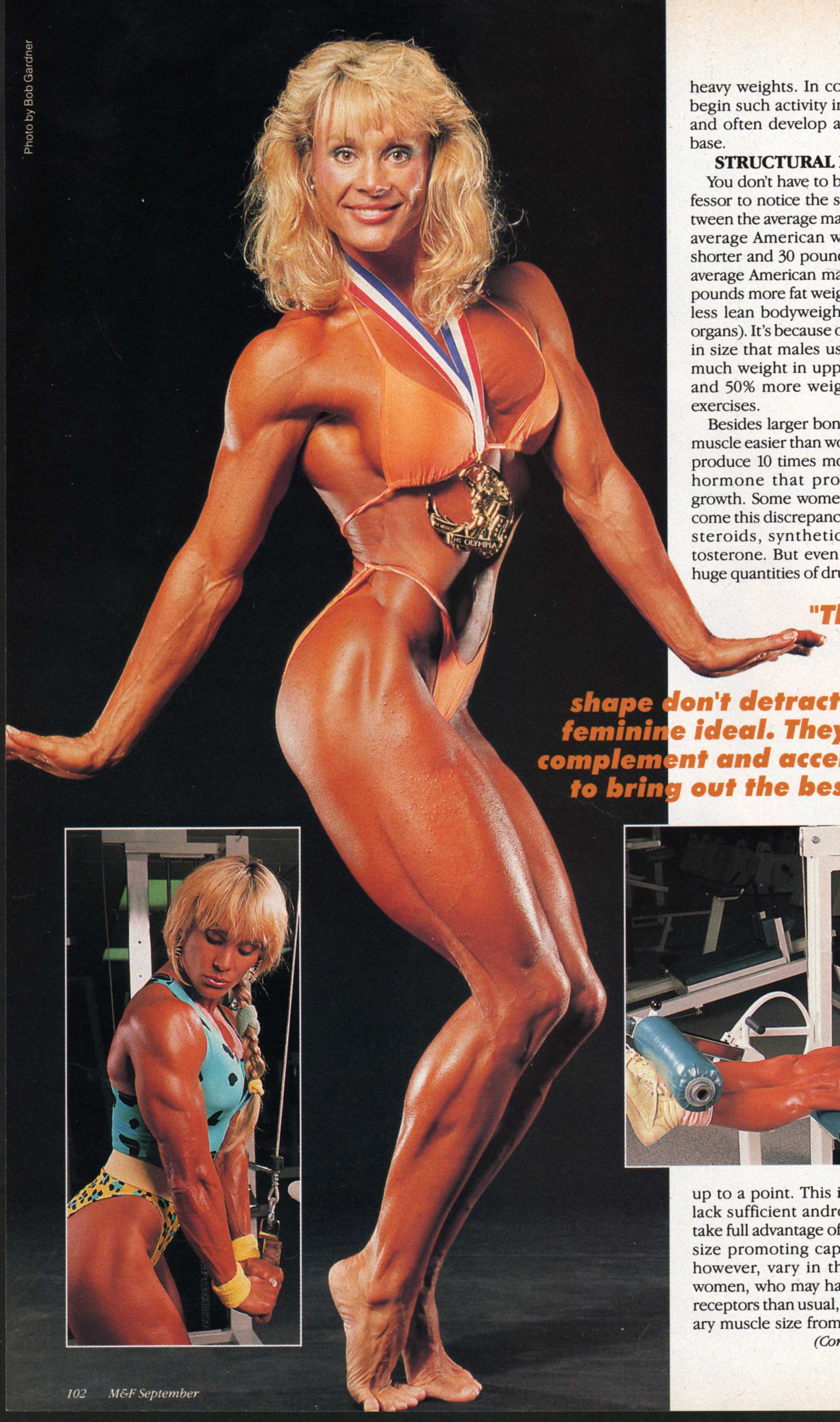 Cory Everson in a bikini