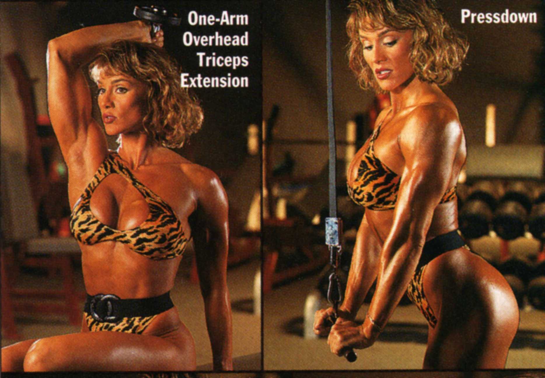 Cory Everson in a bikini