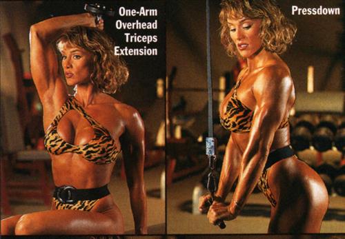 Cory Everson in a bikini