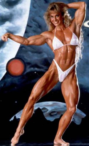 Cory Everson in a bikini