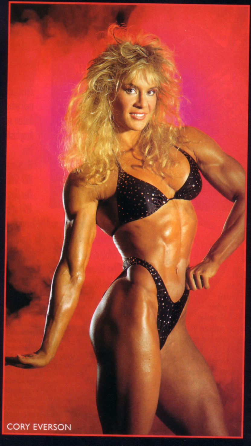 Cory Everson in a bikini