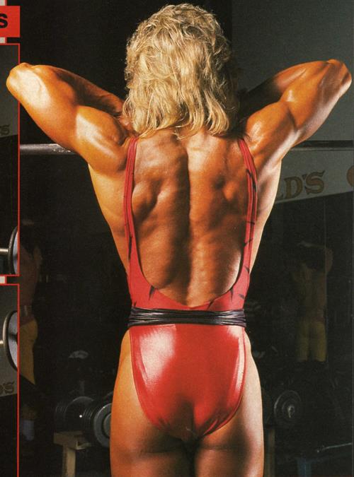 Cory Everson in a bikini - ass