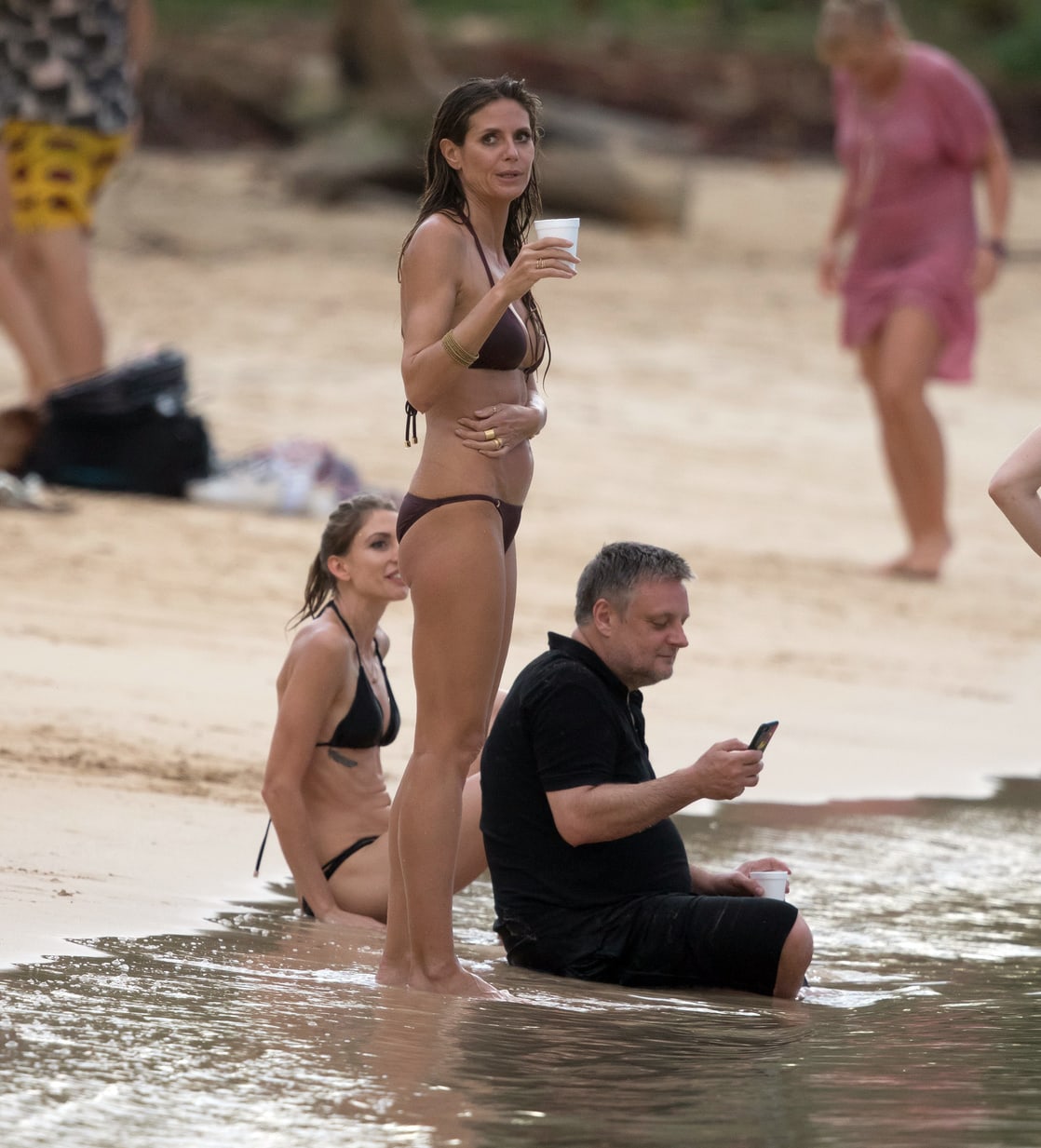 Heidi Klum in a bikini