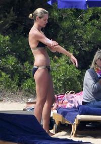 Heidi Klum in a bikini