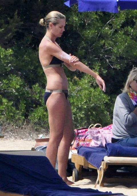 Heidi Klum in a bikini